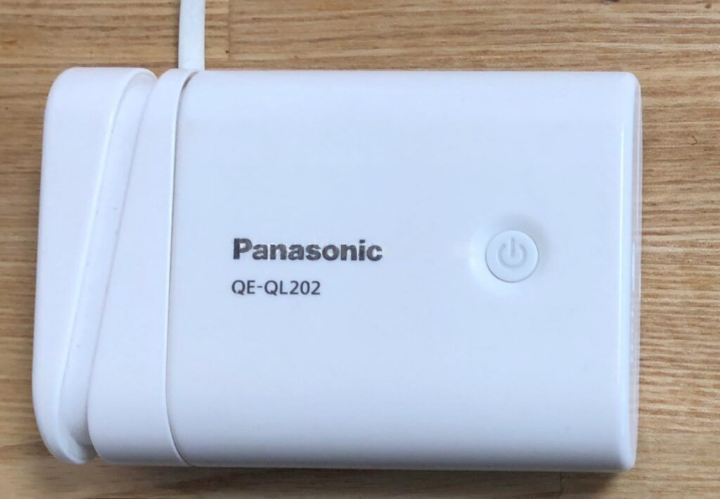 Panasonic USBモバイル電源QEQL202のボディ