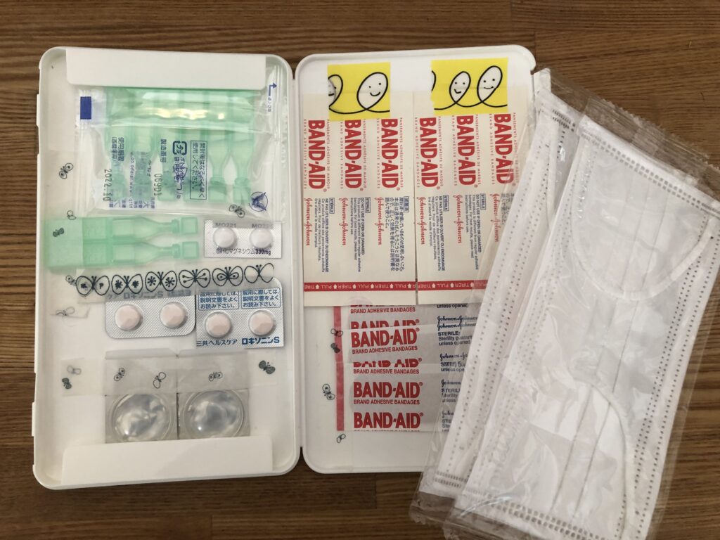 マスクケース救急箱（お仕事バッグ用）