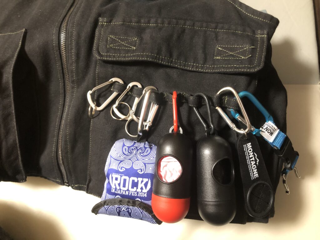 ほとんどが100均で揃えた付け足しアイテム