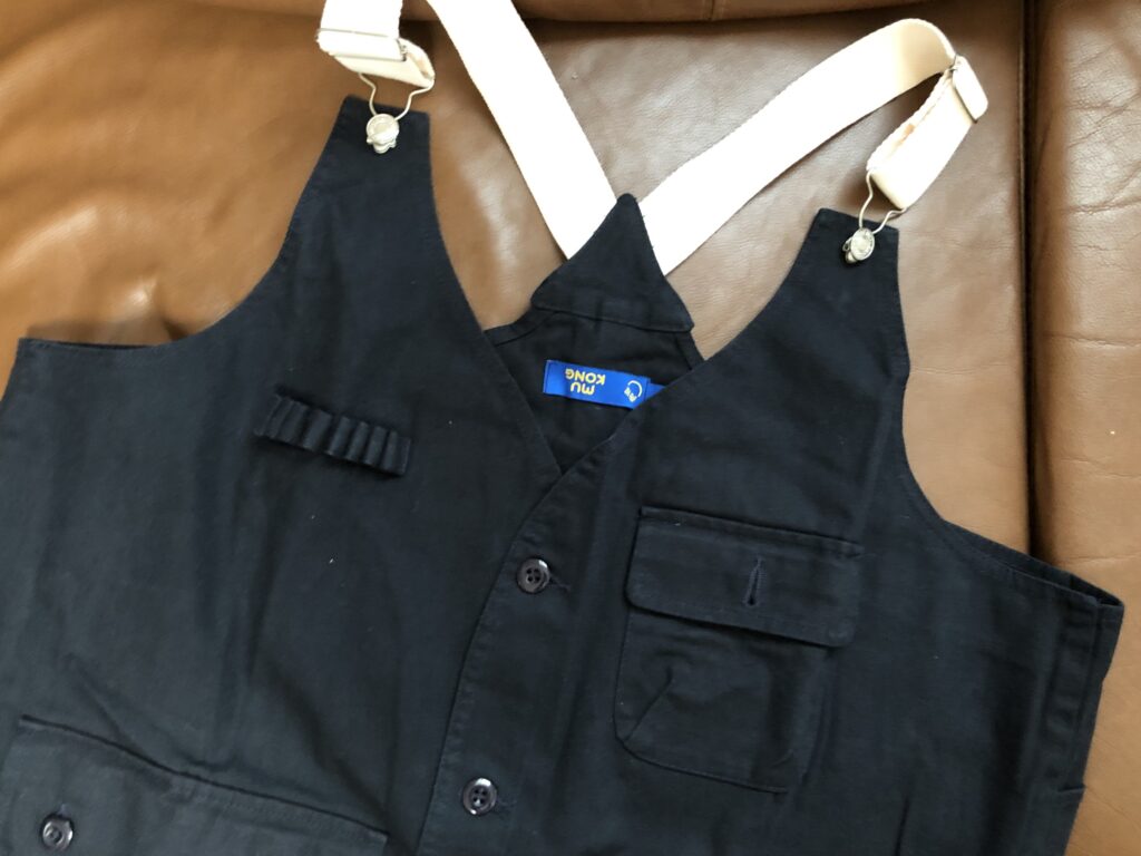 返品した中国製のキャンプベスト